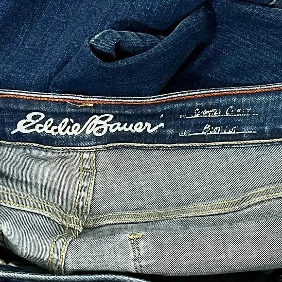 Eddie‎ Bauer Women’s Boot Cut Jeans 12 - Picture 5 of 8